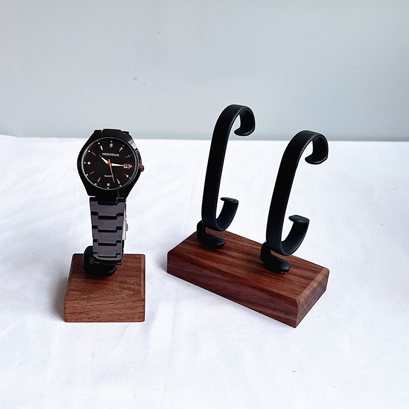 Wooden C‑Shaped Watch Holder,  - Jewelry And Watches Inc recension och pris