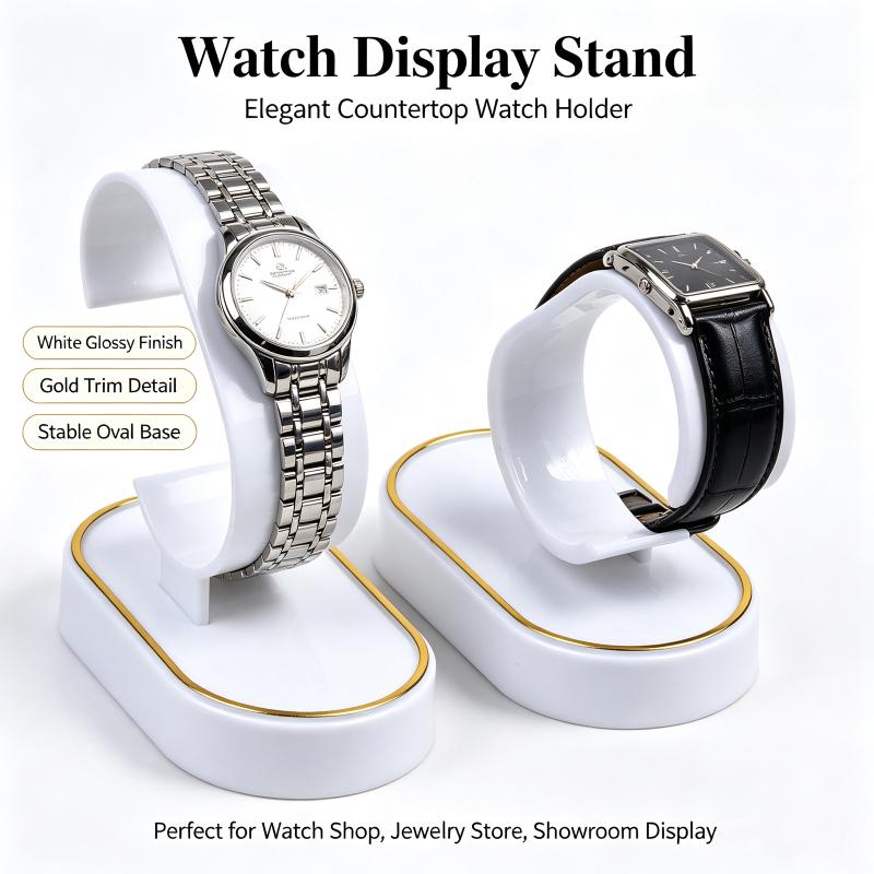 C-Ring Watch Display Rack 2/4P - Jewelry And Watches Inc recension och pris