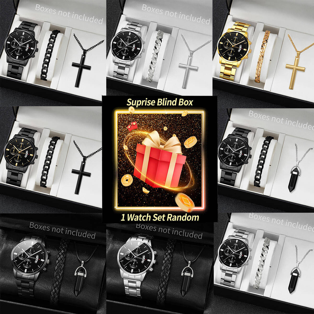 Surprise Mystery Watch Blind B - Jewelry For Watches recension och pris