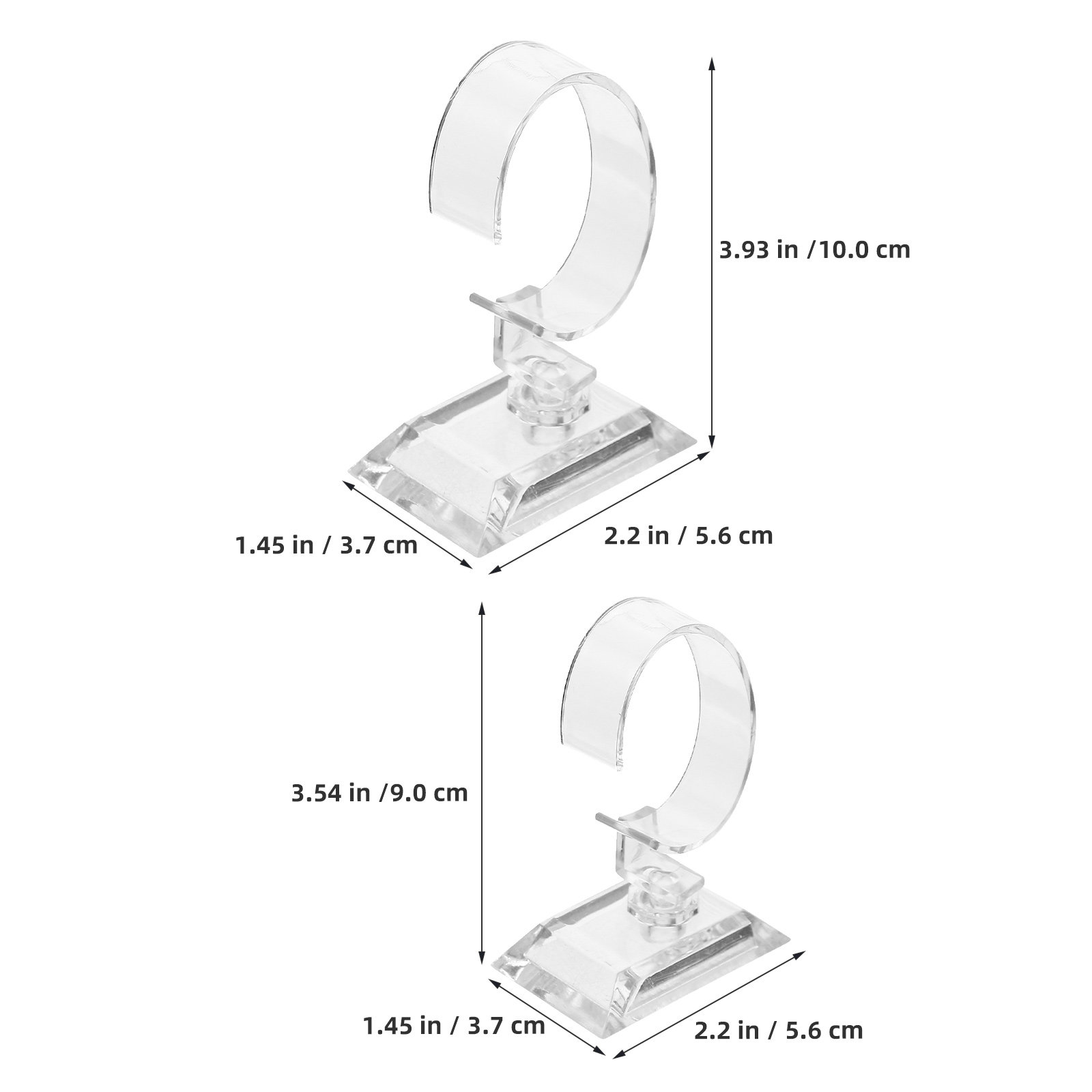 10Pcs C Shaped Transparent Wat - Jewelry And Watches Inc recension och pris